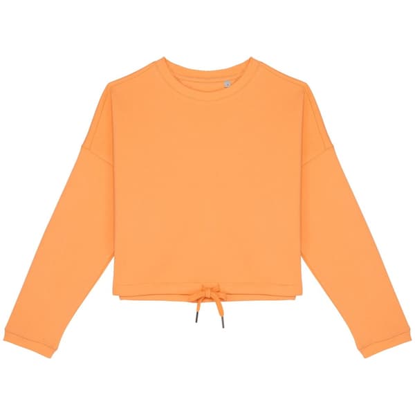 Native Spirit Sweatshirt med överdimensionerad grädde för damer/damer