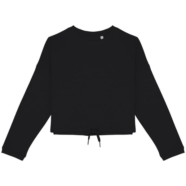 Native Spirit Sweatshirt med överdimensionerad grädde för damer/damer