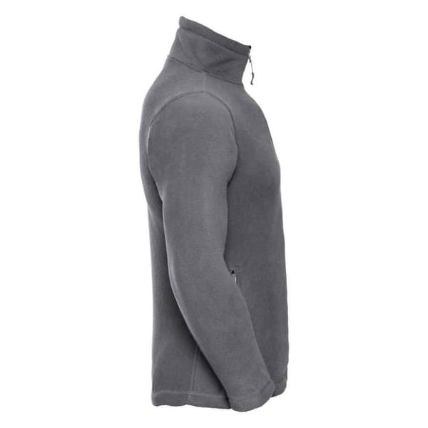 Russell Mens Zip Neck Outdoor Fleece Top
