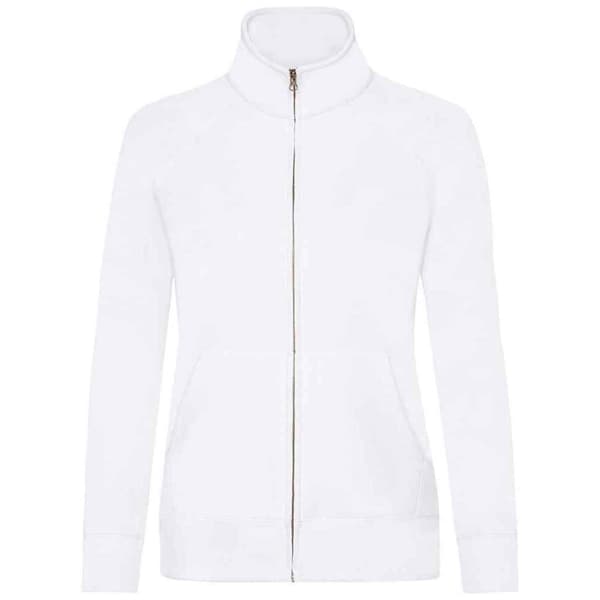 Fruit of the Loom Womens/Ladies Premium Sweatshirt White XXL