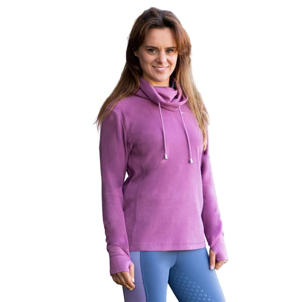 Hy Womens/Ladies Synergy Cowl Neck Fleece Top