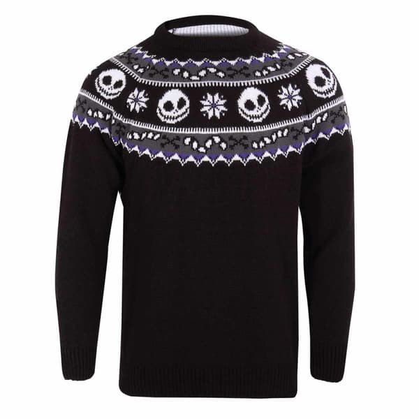 Nightmare Before Christmas Unisex Jack Skellington sweatshirt til voksne
