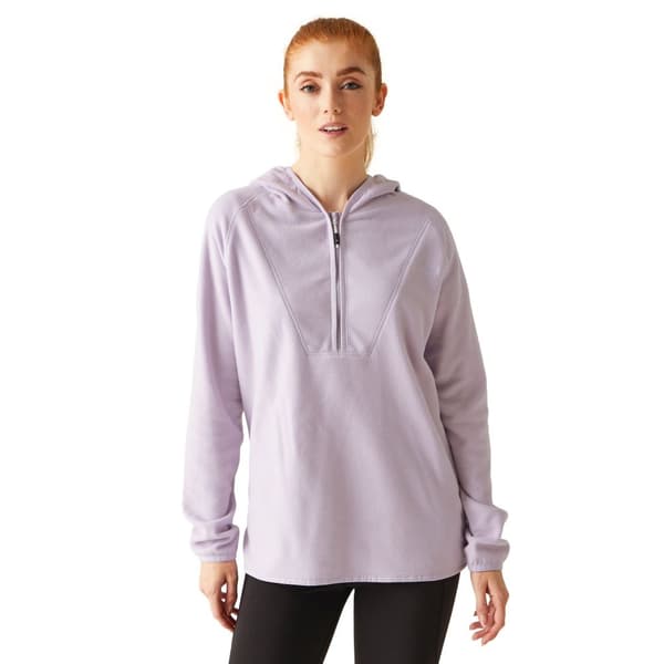 Regatta Womens/Ladies Warriewood Microfleece Half Zip Hoodie