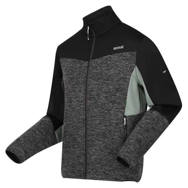 Regatta Mens Coladane VI Marl Full Zip Fleece Jacket