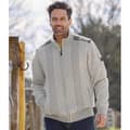 Miniatyrbilde 2 av 2: Atlas For Men Mens Knitted Full Zip Jacket
