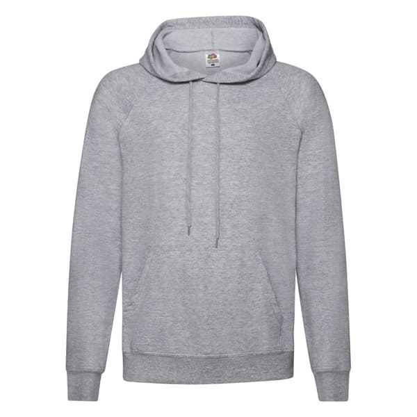 Fruit of the Loom Unisex Adult Lightweight Hooded Sweatshirt