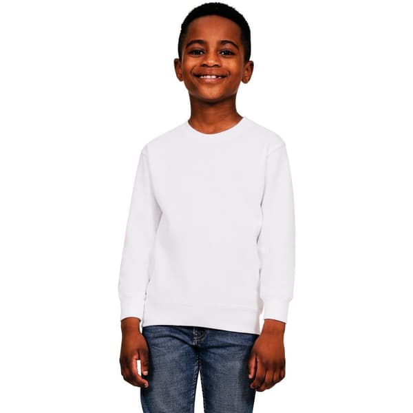 Casual Classics Sweatshirt i blandad ringspunnen bomull för barn