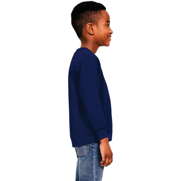 Casual Classics Sweatshirt i blandad ringspunnen bomull för barn