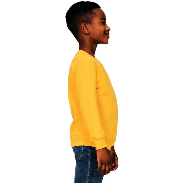 Casual Classics Sweatshirt i blandad ringspunnen bomull för barn
