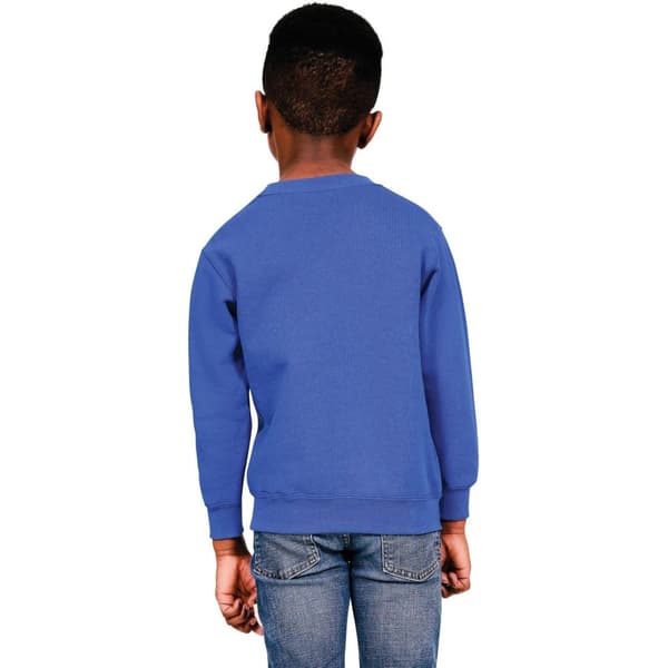 Casual Classics Sweatshirt i blandad ringspunnen bomull för barn