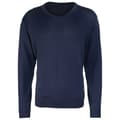 Miniatyrbilde 1 av 2: Premier Mens Knitted Cotton Acrylic V Neck Sweatshirt
