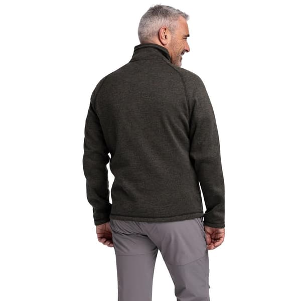 Trespass Mens Corsham Marl Half Zip Fleece Top