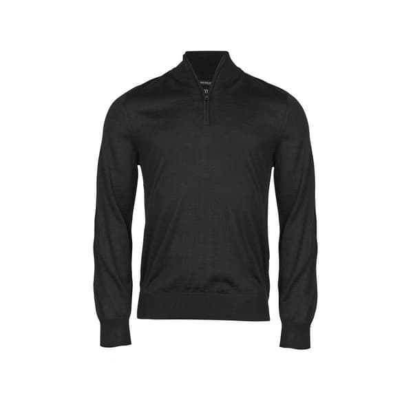 Tee Jays Sweatshirt med halv lynlås til mænd