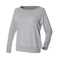Miniatyrbillede 1 af 2: Skinni Fit Womens/Ladies Slounge Heather Sweatshirt