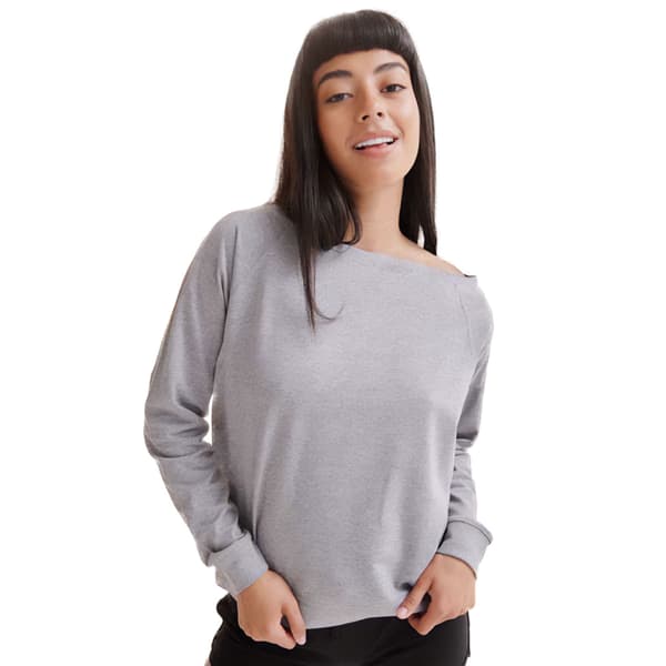 Skinni Fit Womens/Ladies Slounge Heather Sweatshirt