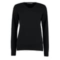 Miniatyrbilde 1 av 2: Kustom Kit Womens/Ladies Arundel V Neck Long-Sleeved Sweater Top