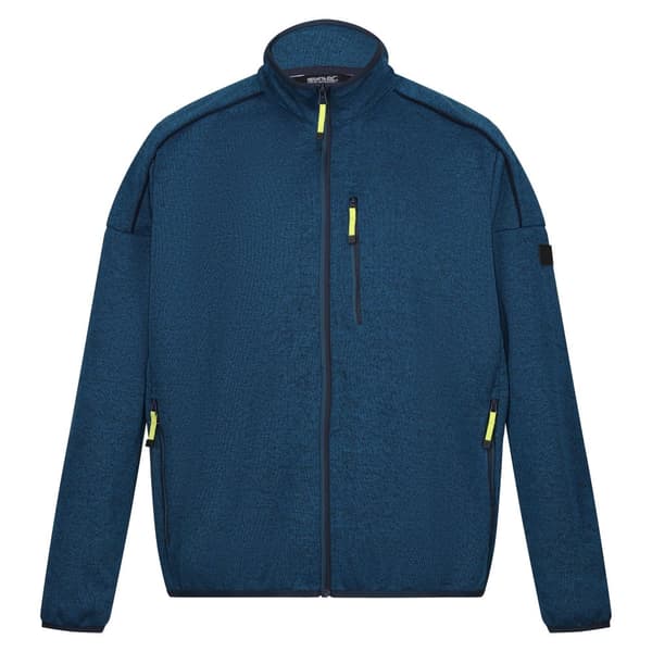 Regatta Mens Kassam Marl Full Zip Fleece Jacket
