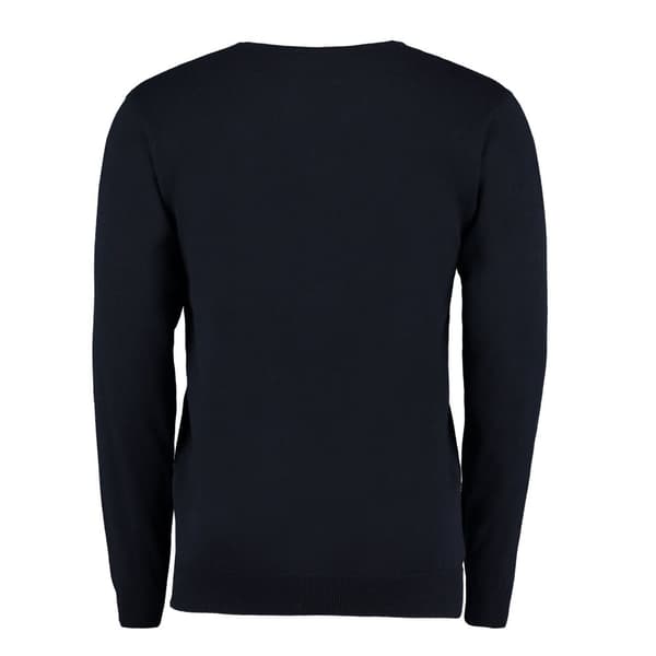 Kustom Kit Mens Arundel V Neck Long-Sleeved Jumper