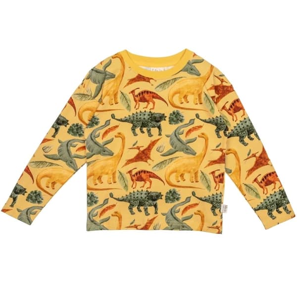 MA-IA FAMILY Saurus-tröja gul Gul 98
