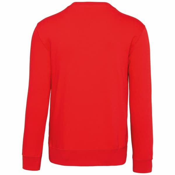 Kariban Sweatshirt med halsringning för män