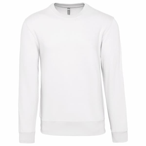 Kariban Sweatshirt med halsringning för män
