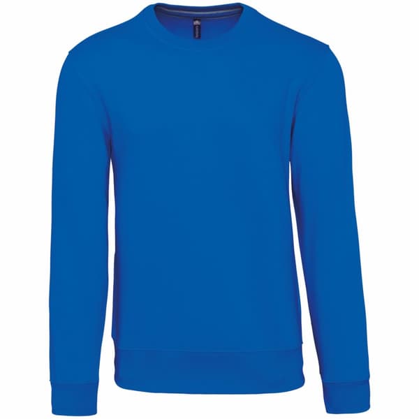 Kariban Sweatshirt med halsringning för män