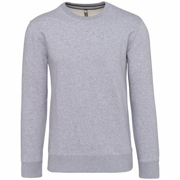 Kariban Sweatshirt med halsringning för män