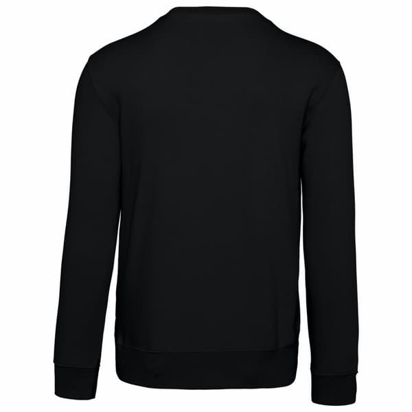 Kariban Sweatshirt med halsringning för män