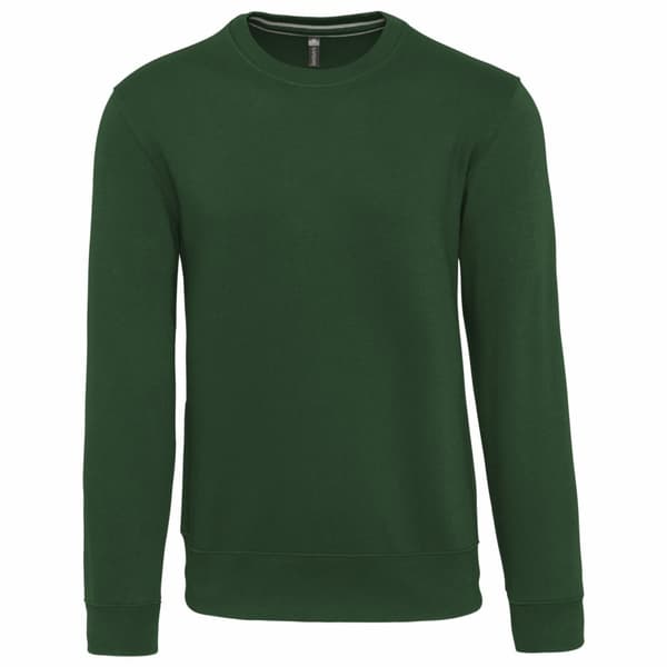 Kariban Sweatshirt med halsringning för män