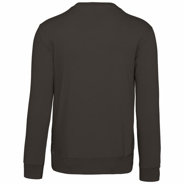 Kariban Sweatshirt med halsringning för män