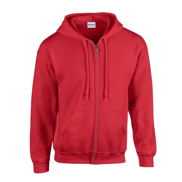 Gildan Mens Heavy Blend Full Zip Hoodie