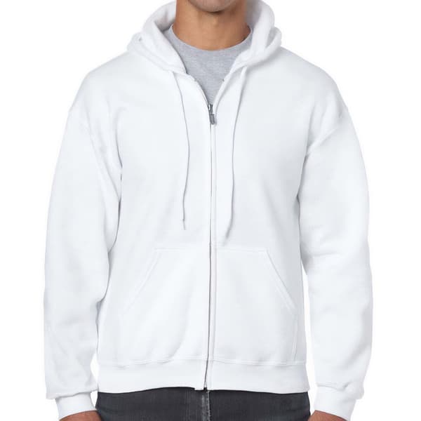 Gildan Mens Heavy Blend Full Zip Hoodie