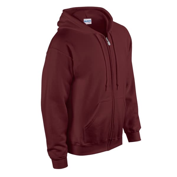 Gildan Mens Heavy Blend Full Zip Hoodie