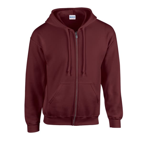Gildan Mens Heavy Blend Full Zip Hoodie