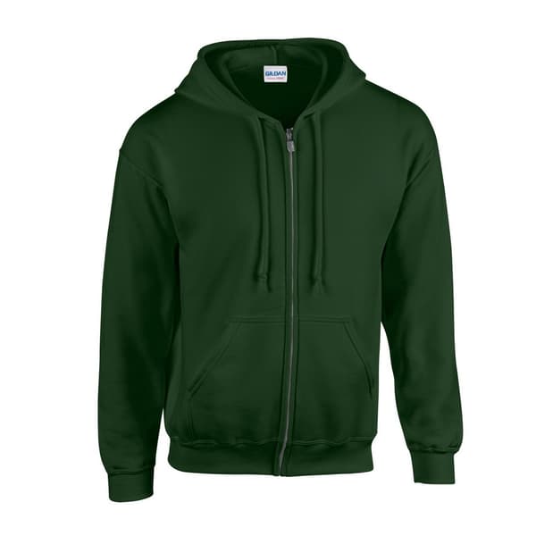Gildan Mens Heavy Blend Full Zip Hoodie