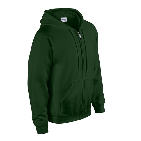 Gildan Mens Heavy Blend Full Zip Hoodie