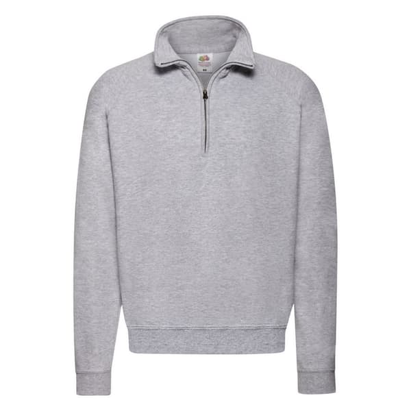 Fruit of the Loom Mens Classic Quarter Zip Sweatshirt
