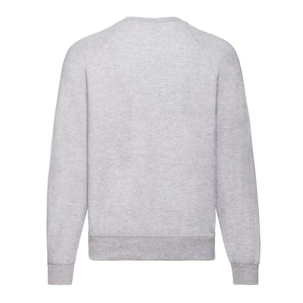 Fruit of the Loom Unisex Adult Classic Heather Raglan Sweatshirt