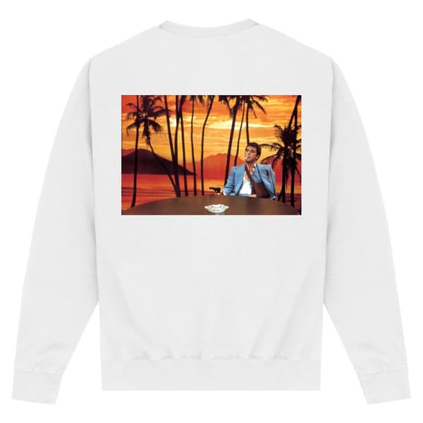 Scarface Unisex Adult Sunset Sweatshirt