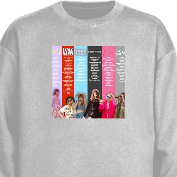 Sweatshirt | Komfortabel Collegegenser for Voksne Taylor Swift