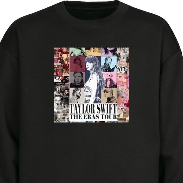 Sweatshirt | Behagelig Collegebluse til Voksne Taylor Swift -