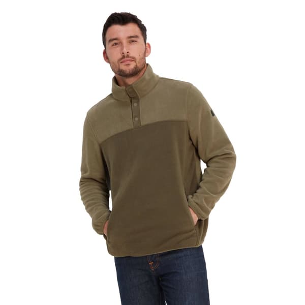 TOG24 Mens Farlow Stud Front Fleece Top
