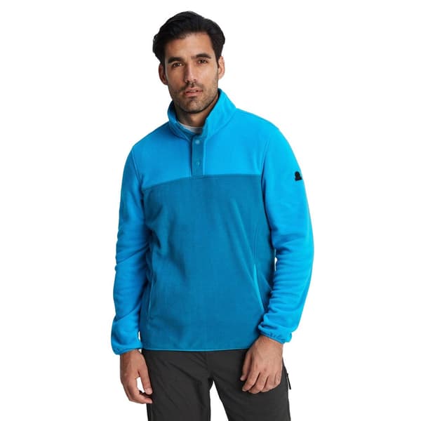 TOG24 Mens Farlow Stud Front Fleece Top