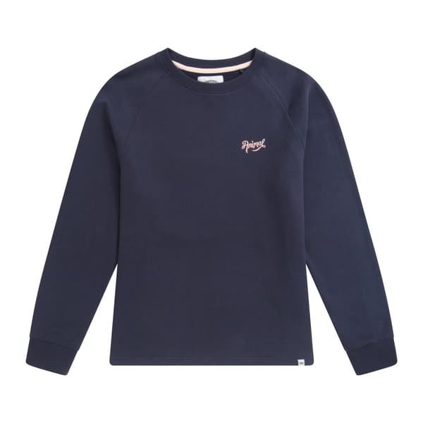 Animal Womens/Ladies Maya Organic Sweatshirt Navy 6 UK