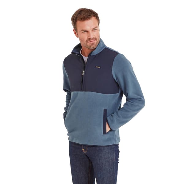 TOG24 Mens Herwick Half Zip Fleece Top