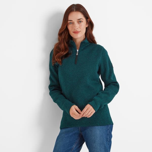 TOG24 Womens/Ladies Pearson Quarter Zip Fleece Top