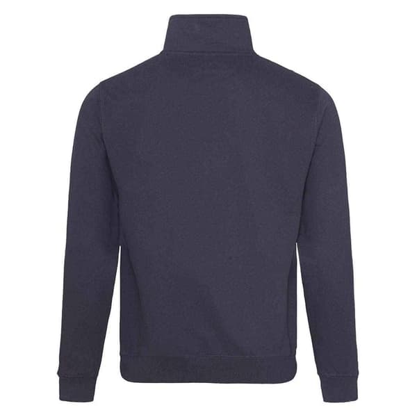 Awdis Mens Sophomore Zip Neck Sweatshirt