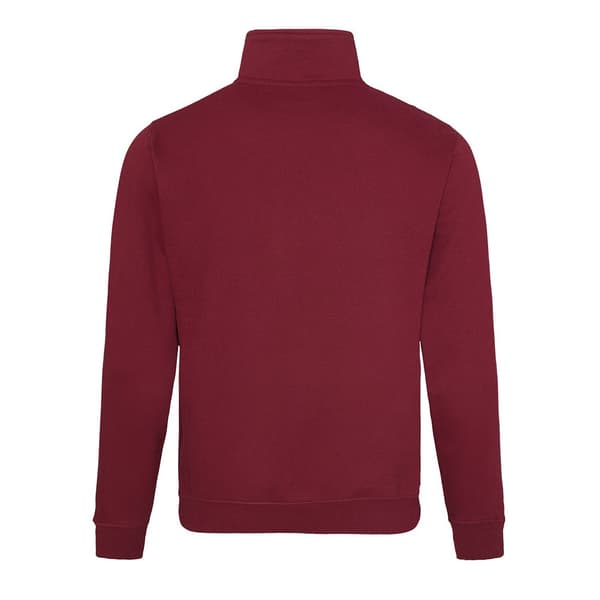 Awdis Mens Sophomore Zip Neck Sweatshirt