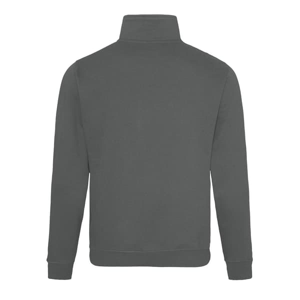 Awdis Sweatshirt med dragkedja och halsringning i bomull för herrar Sophomore
