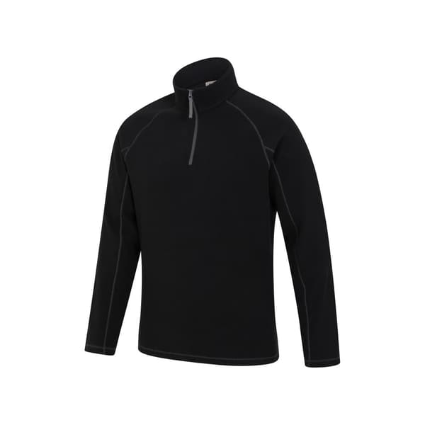 Mountain Warehouse Mens Ashbourne II Half Zip Fleece Top